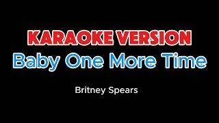 Thumbnail: Baby Baby One Mote Time KARAOKE VERSION Britney