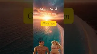 Thumbnail: #shorts Man I need - Talk to me - Olivia Dean, beach lyrics video