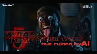 Thumbnail: Stranger Things 5 Official Trailer｜but ruined by AI