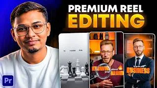 Thumbnail: How to edit Viral Reels in Premiere Pro | Live Reel Editing