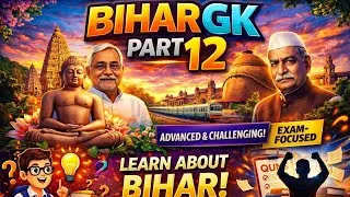 Thumbnail: Bihar gk 100 important question answer. Bihar special. 