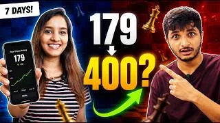 Thumbnail: I Challenged My Wife to Double Her Chess Rating in 7 Days | Vlog 53