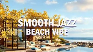 Thumbnail: Positive Morning Jazz | Smooth Jazz In Luxury Cabin Overlook Calm Sea Start A Peaceful Day