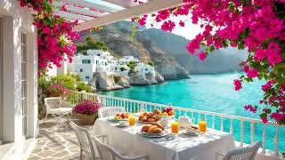 Thumbnail: Soft Seaside Jazz Music - Relaxing Jazz For Happy and Peace Morning - Morning Jazz Delight