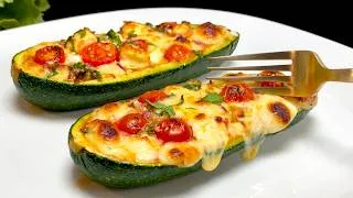 Thumbnail: Summer dinner with just 2 zucchinis! An incredibly recipe all the neighbors ask for! # 377