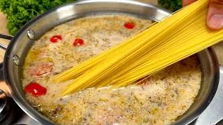 Thumbnail: The most delicious pasta you've ever eaten! Incredibly delicious dinner in 15 minutes! # 376