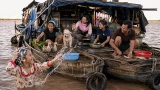 Thumbnail: Family of 5 on tiny boats: 20 Years Raising 3 Daughters & Pets on the River