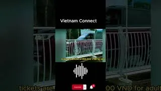 Thumbnail: The Bach Long Glass Bridge is a true engineering marvel in Moc Chau Viet Nam #shorts
