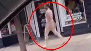 Thumbnail: Man is arrested TWICE in one day for strolling in the nude around a Kansas city