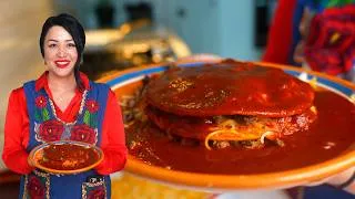 Thumbnail: Quick! BEEF ENCHILADAS ROJAS | Recipe of the day! #1 MEXICAN FOOD RECIPES