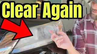 Thumbnail: How To Clean Foggy Headlights! Step-by-Step