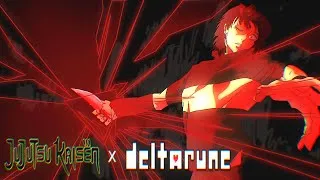 Thumbnail: JJK Op 5 AIZO (but it’s Deltarune)