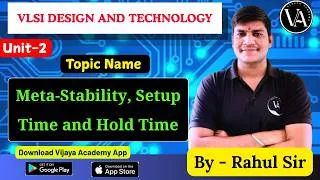 Thumbnail: Meta-Stability, Setup Time & Hold Time in VLSI | Setup & Hold Time Explained | VLSI Unit 2 | BE ENTC