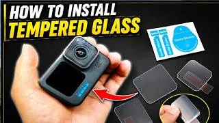 Thumbnail: How To Install Screen tempered Glass | GoPro Hero 11 Black