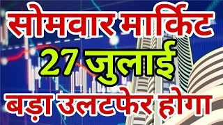 Thumbnail: monday market kaisa rahega | banknifty gap up or gap down monday | kal ka market kaisa rahega ||