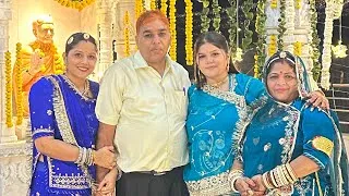 Thumbnail: ठाकुर जी की प्राण प्रतिष्ठा 🙏🏻और सिस्टर की शादी दोनों एक साथ🥳#vikasumi