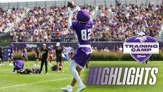 Thumbnail: August 8 Training Camp Highlights | Minnesota Vikings