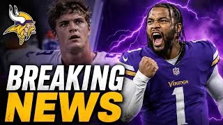 Thumbnail: VIKINGS QB WAR EXPLODES! KYLER MURRAY SEIZES THE THRONE — JJ MCCARTHY CAMP IN FULL MELTDOWN!