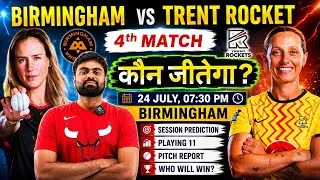 Thumbnail: Birmingham phoenix vs trent rockets women 4th match prediction, bph w vs trt w match prediction 