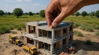 Thumbnail: Building a Modern Luxury Miniature House | Real Brick Build