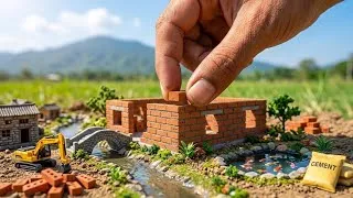 Thumbnail: Miniature Flood Recovery | Building a Brick Hospital & School Step by Step