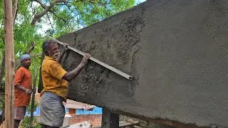 Thumbnail: Plastering Techniques of Handwall Roof Construction with Cement Mixer