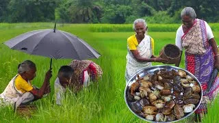 Thumbnail: Crab catching from rice field and cooking with Hog palm | Tribal style cooking crab recipe