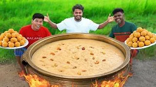 Thumbnail: PALADA LADDU PAYASAM | 100 Litter Rice Flake Kheer Recipe | Indian Kerala Traditional Kheer