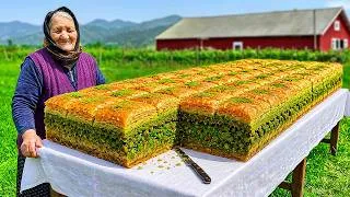Thumbnail: Grandma Bakes Crispy Traditional Turkish Baklava for the Family!