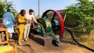 Thumbnail: Powerful Desi Diesel Engine Working Smoothly_Full Power Machine 