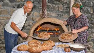 Thumbnail: Building a Giant Mud Oven and Baking Traditional Village Bread