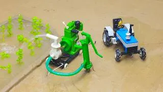 Thumbnail: DIY Mini Tractor & Diesel Engine Water Pump | Village Science Project