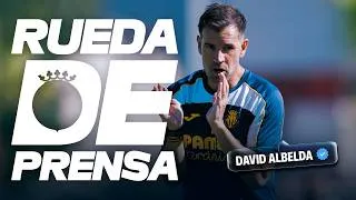 Thumbnail: RAYO MAJADAHONDA-VILLARREAL B | DAVID ALBELDA | RUEDA DE PRENSA PREVIA