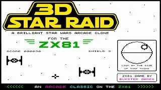 Thumbnail: Star Wars blasts onto the ZX81 with 3D Star Raid! (16K Homebrew)