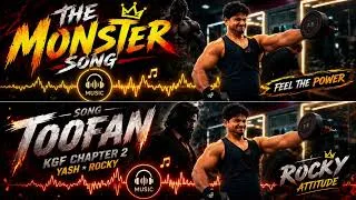 Thumbnail: KGF Workout Songs | Motivation Songs | KGF Gym Motivation Songs (7 Power Fitness) @MrBeast 