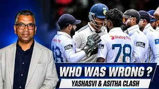Thumbnail: Inside the Jaiswal–Asitha Fernando Controversy: What Actually Happened ?