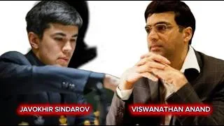 Thumbnail: Sindarov SHOCKS Anand! 💥 | Tech Mahindra Global Chess League 2026