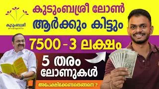 Thumbnail: Kudumbashree Loan Schemes 2026 | Kudumbashree Loan Explained | Kudumbashree Loan Malayalam