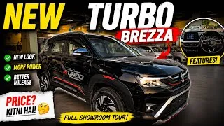 Thumbnail: NEW TURBO BREZZA 🔥 Showroom Mein Mach Gayi Dhoom! 😱 | Price & Features | VINEET HARSANA