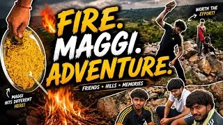Thumbnail: Pahadon Mein Maggi Ka Mazaa! 🔥🍜 | Adventure Vlog | VINEET HARSANA