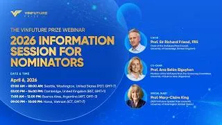 Thumbnail: The VinFuture Prize Final "2026 Information Session for Nominators" Webinar