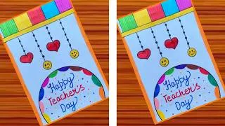 Thumbnail: DIY For Teacher's Day Greetings / Happy Teacher's Day Drawing Card / Teachers Day Card Making