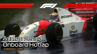Thumbnail: F1 European Rain Hotlap 1993 | Ayrton Senna Onboard | F1 Challenge '99-'02