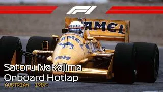 Thumbnail: F1 Austrian Hotlap 1987 | Satoru Nakajima Onboard | F1 Challenge '99-'02