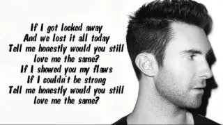 Thumbnail: Adam Levine  - Locked Away (lyrics)