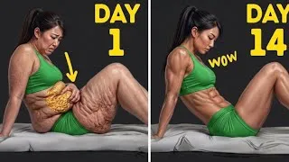 Thumbnail: Lose Side Fat & Belly Fat Fast 🔥 | Best Home Workout (No Equipment)