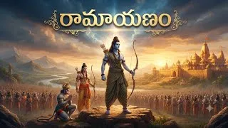 Thumbnail: రామాయణం క్లుప్తంగా(7 నిముషాల్లో) | మీకు రామాయణంలో ఇష్టమైన శ్లోకం లేదా ఘట్టం ఏది? కామెంట్‌లో రాయండి.✨
