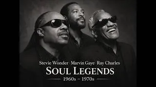 Thumbnail: Soul Revival (60s–70s) – Stevie Wonder · Marvin Gaye · Ray Charles | AI Reimagined Classics