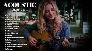 Thumbnail: Relaxing Old Love Songs 70s 80s 90s Acoustic Cover - Best Soft Rock Guitar Hits For Rainy Days 🌧️