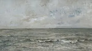 Thumbnail: Art Screensaver 🌊 Seascape • Charles-François Daubigny 1876 • Vintage Painting • Ambient Background